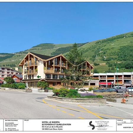 Hotel Le Sherpa Les Deux Alpes Ngoại thất bức ảnh